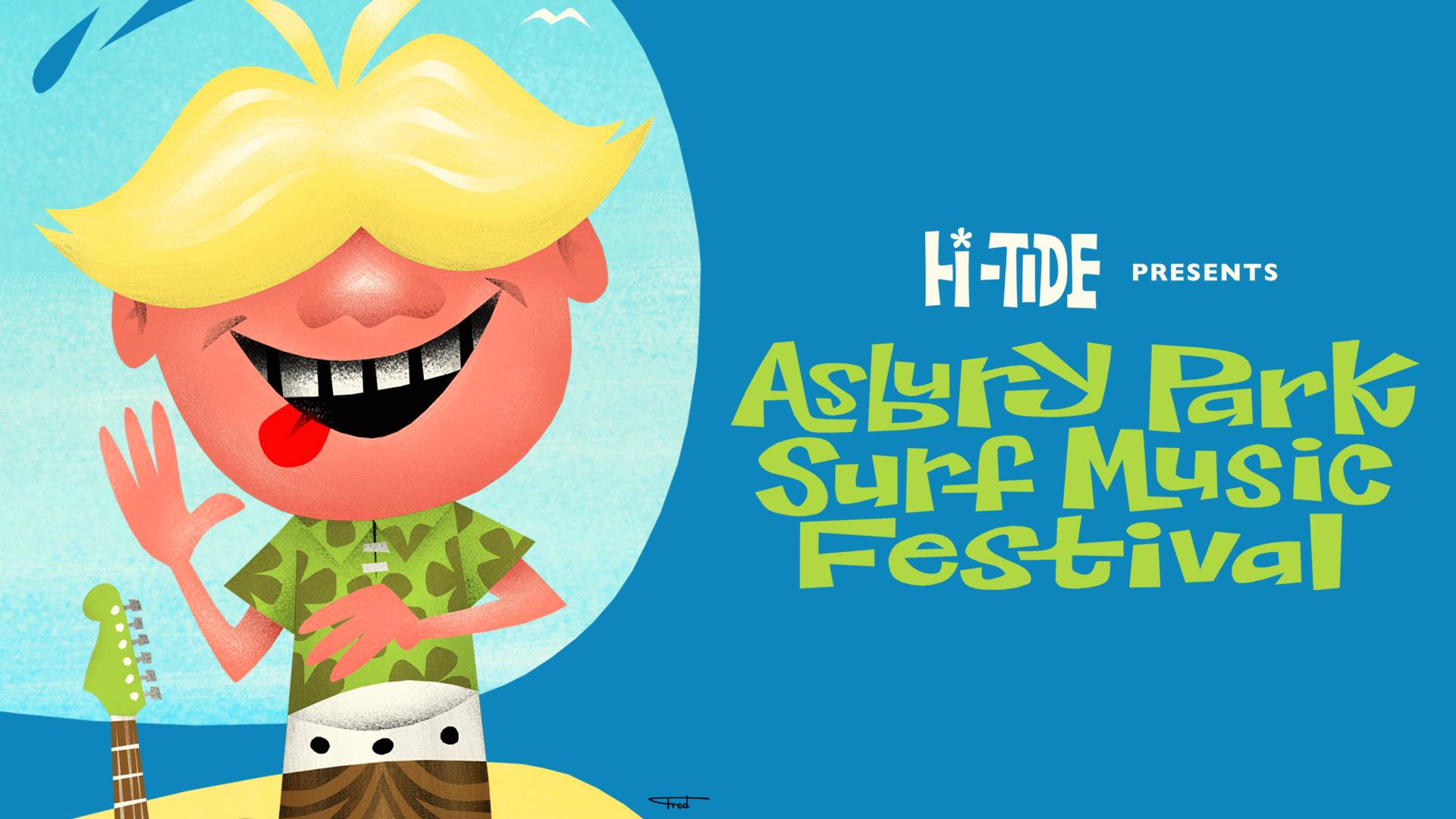 2018 Asbury Park Surf Music Festival Poster