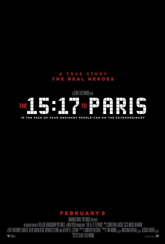 15:17 to Paris Poster