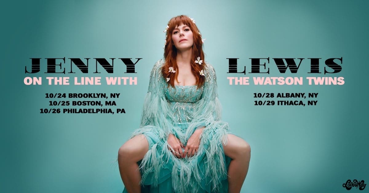 Jenny Lewis Tour Poster