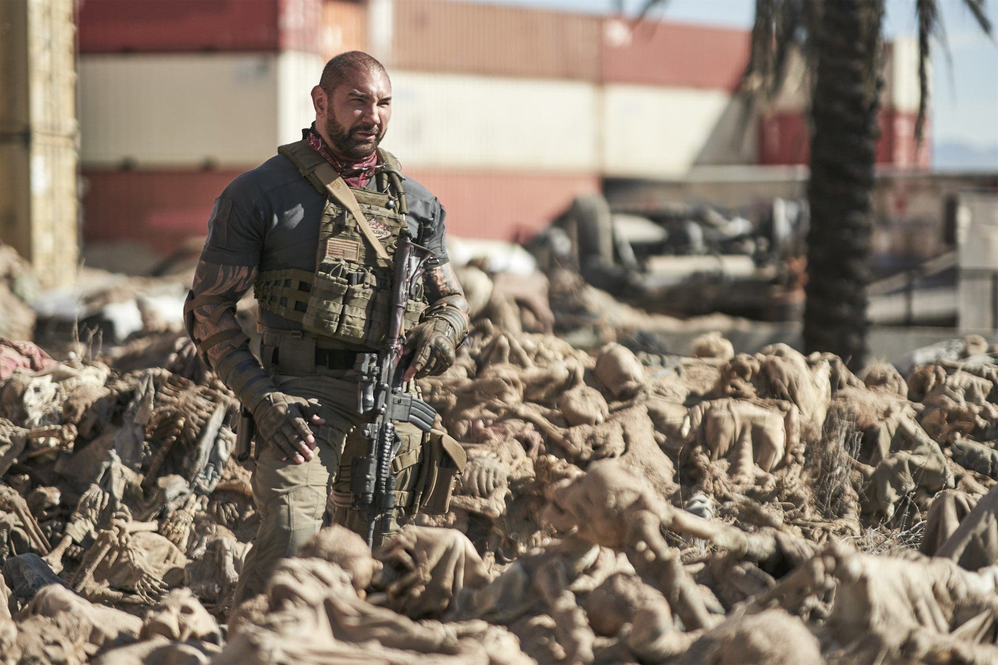 ARMY OF THE DEAD (Pictured) DAVE BAUTISTA as SCOTT WARD in ARMY OF THE DEAD. 
