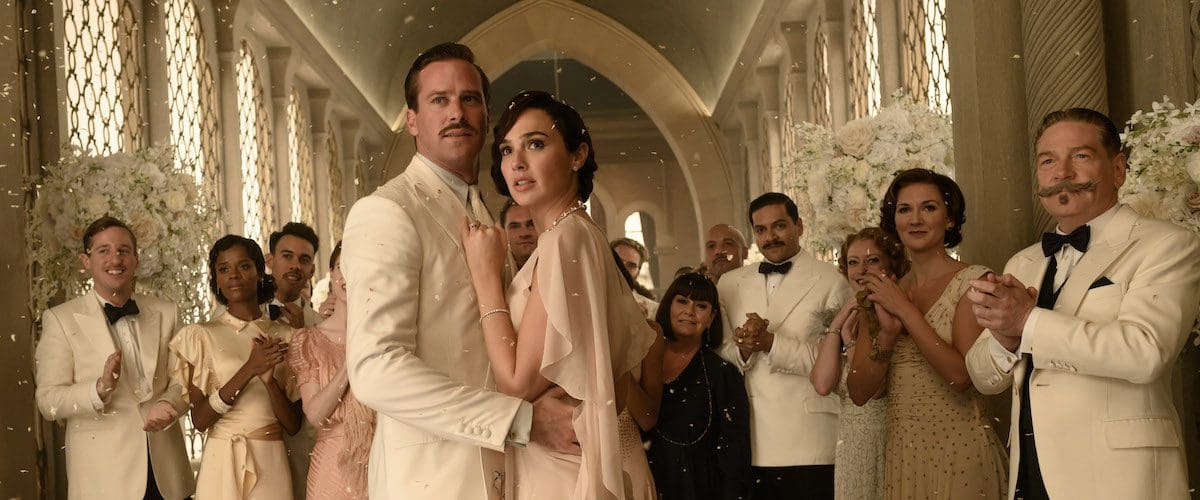 Armie Hammer, Gal Gadot and the cast of DEATH ON THE NILE.