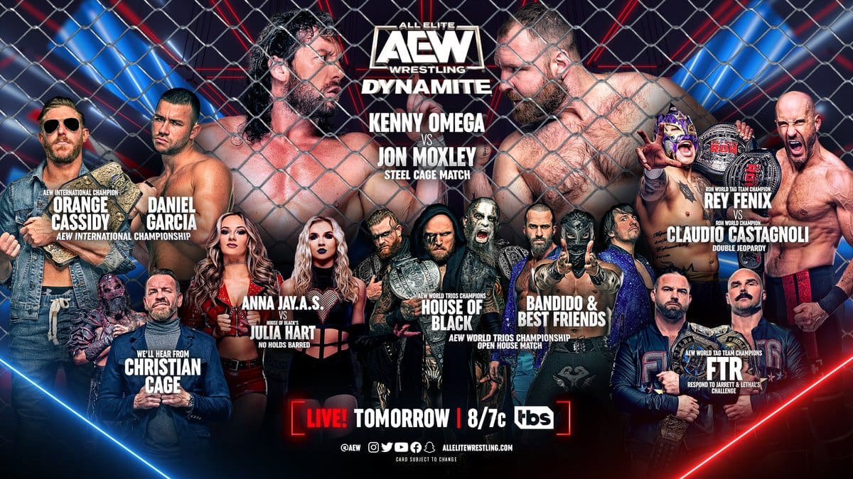 Lineup for AEW Dynamite for May 10, 2023.