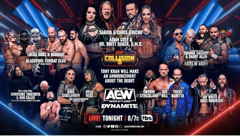 AEW Dynamite 5/31/23 Card