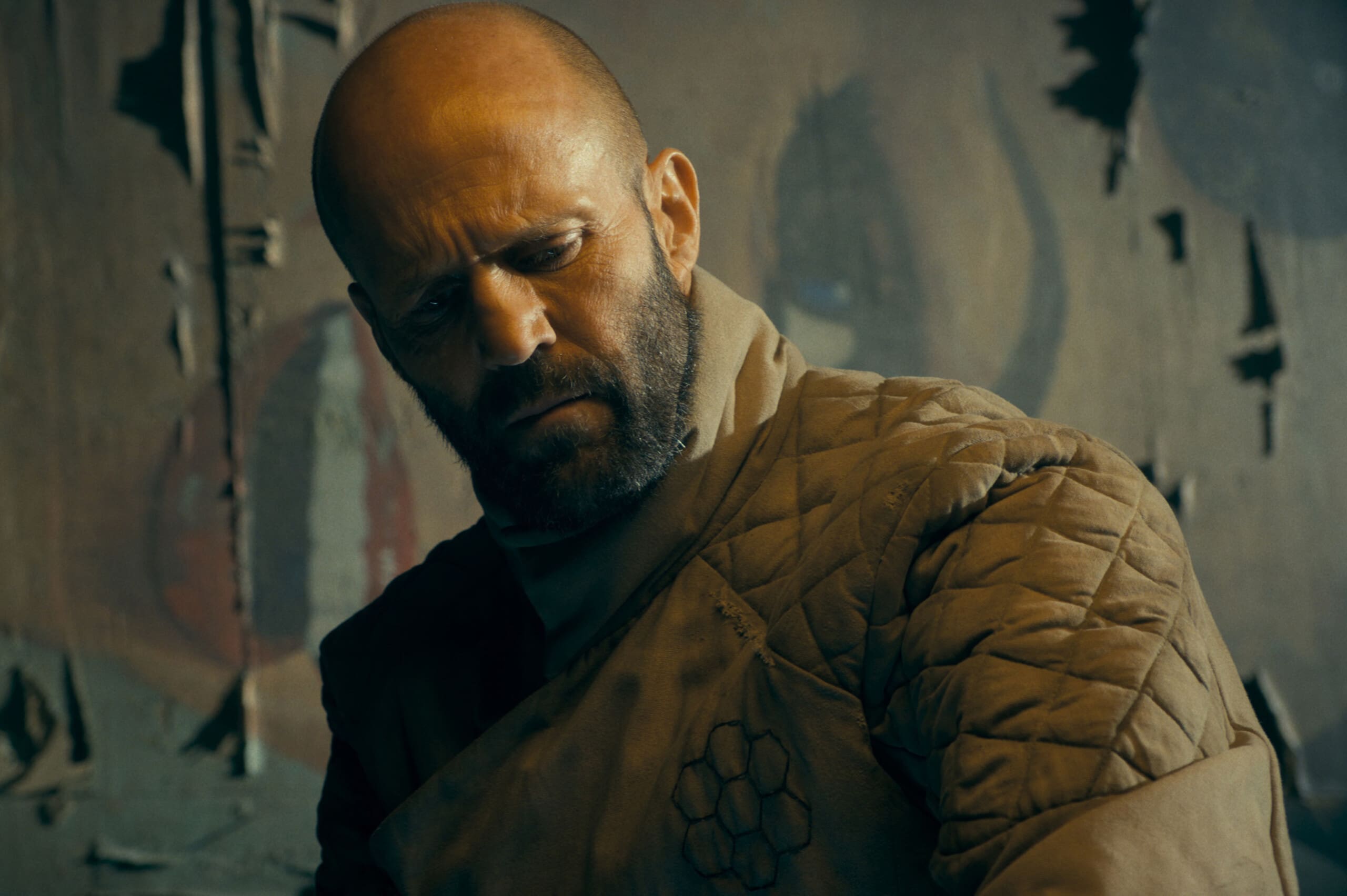 Jason Statham stars as Clay in director David Ayer's THE BEEKEEPER. An Amazon MGM Studios film.
